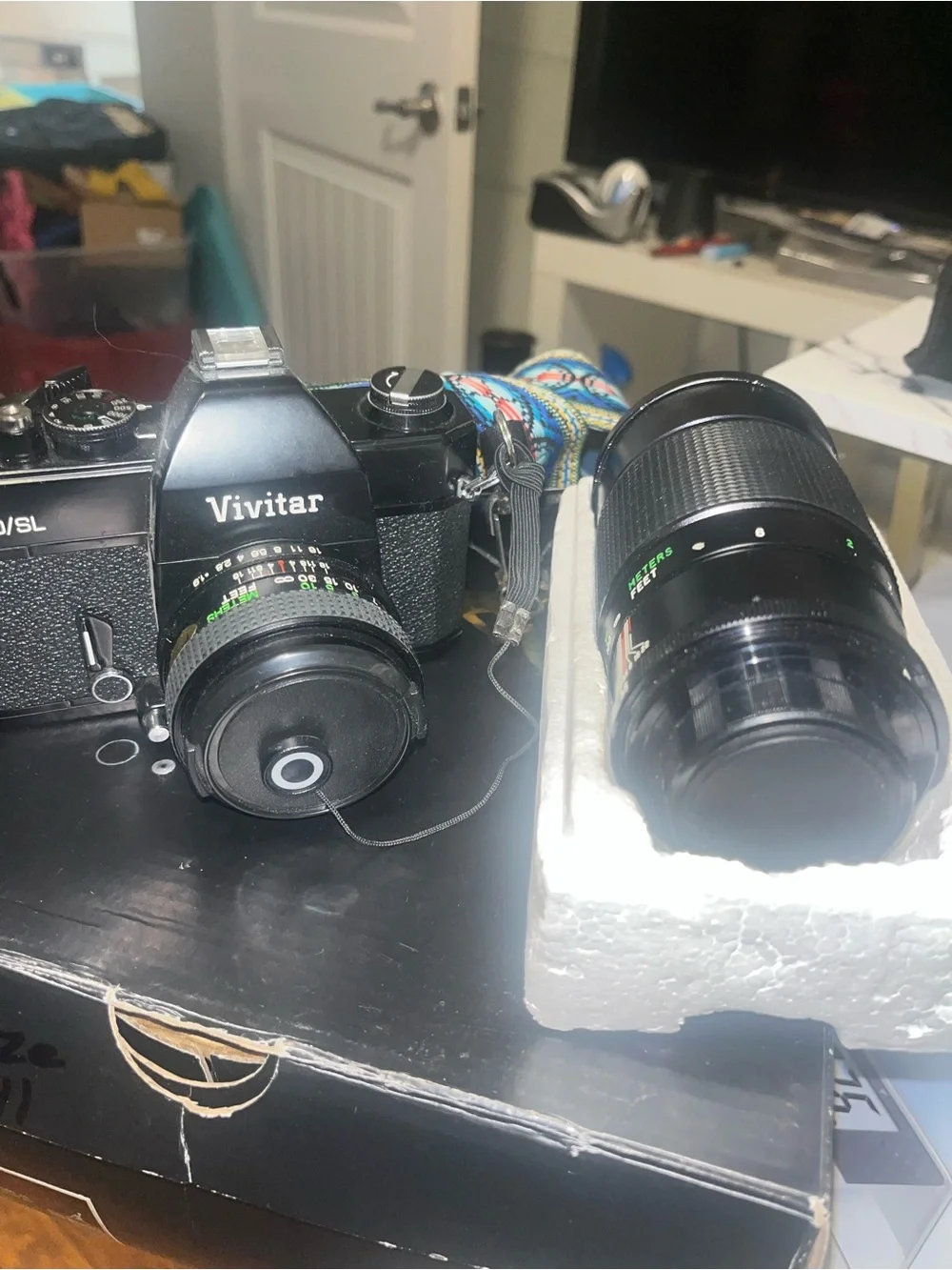 Camera/Lenses/Sleek Black Camera Bag Bundle